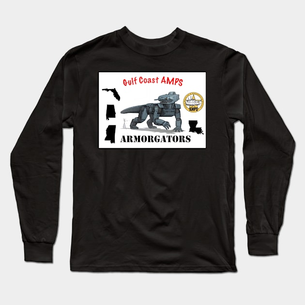 Panzer III - White Background Long Sleeve T-Shirt by Armorgators